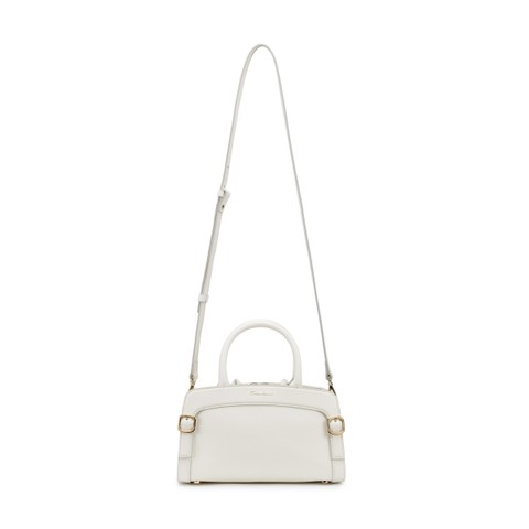 White leather handbag - Santoni - 3