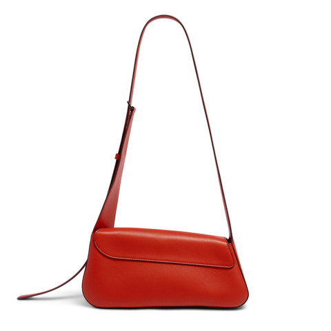 Red leather ThePluto bag - Santoni - 4