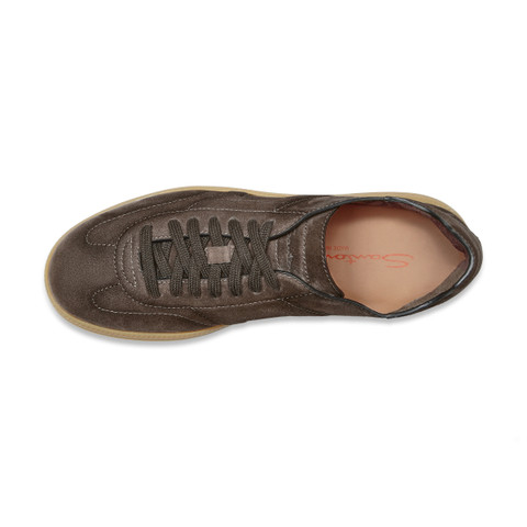 Sneaker DBS Oly en daim marron pour homme - Santoni - 4
