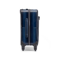 Blue leather travel suitcase - Santoni - 2