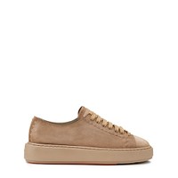 レディース スエードスニーカー ベージュ - Santoni - 1
