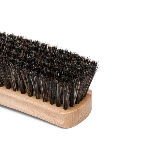 Medium wooden brush with mixed horsehair bristles - Santoni - 3
