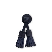 Blue suede Santoni Icona tassels - Santoni - 1