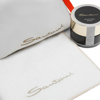 Shoe care kit with cream and polishing cloth - Santoni - 2