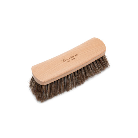 Large wooden brush with long horsehair bristles - Santoni - 2