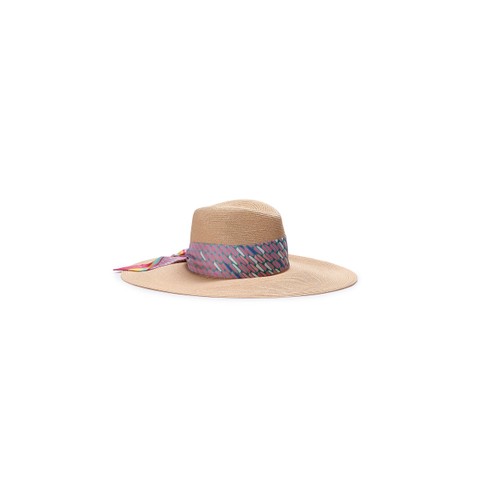 Beige raffia hat - Santoni - 2