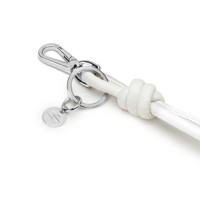 White leather sphere charm - Santoni - 2