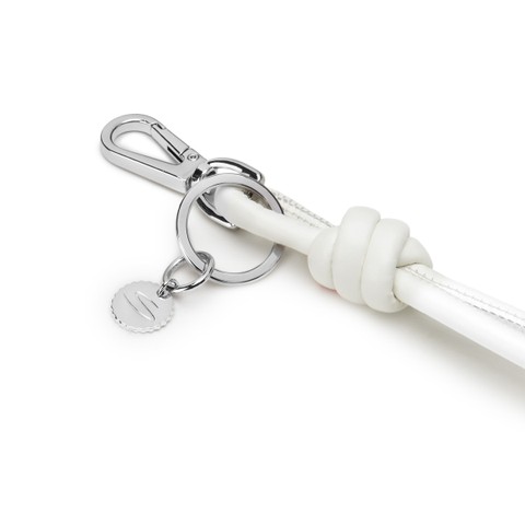 White leather sphere charm - Santoni - 2