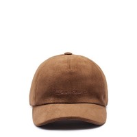 Brown suede baseball cap - Santoni - 1