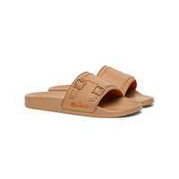 Sandalo da donna in gomma beige - Santoni - 2