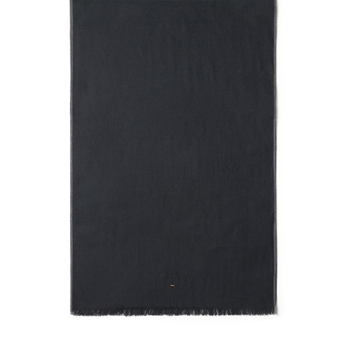 Black cashmere scarf - Santoni - 3