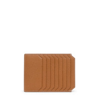 Light brown tumbled leather document holder - Santoni - 1