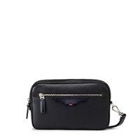 Black leather beauty case - Santoni - 1