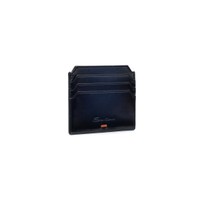 Blue leather credit card holder - Santoni - 2