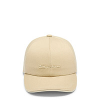 Men's beige cotton baseball cap - Santoni - 1