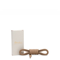 Beige nylon laces - 120 cm - Santoni - 1