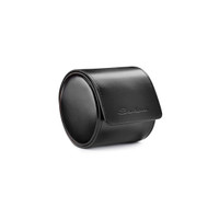 Black leather small watch case - Santoni - 2