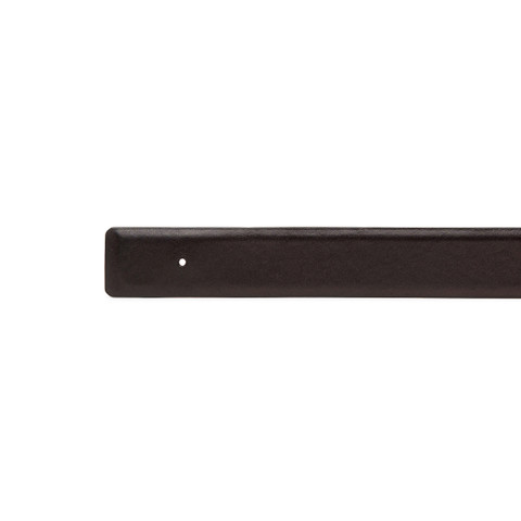 Brown leather belt strap - Santoni - 3