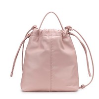 Pink leather crossbody bag - Santoni - 1