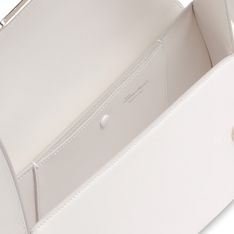 White leather ThePluto bag - Santoni - 5