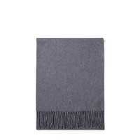Grey cashmere scarf - Santoni - 1