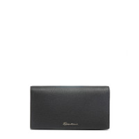 Black leather crossbody bag - Santoni - 1