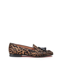 Women's cavallino leather tassel loafer - Santoni - 1