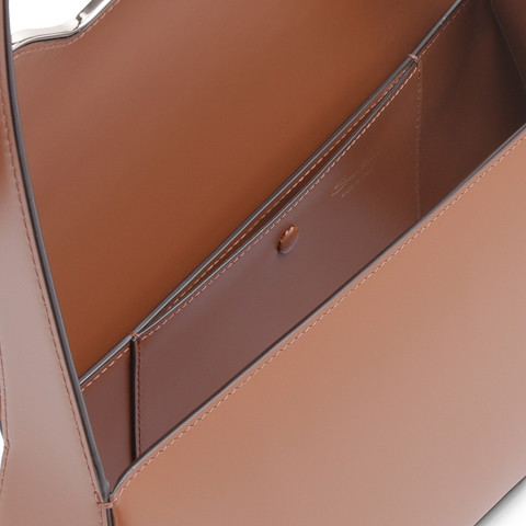 Brown leather ThePluto bag - Santoni - 5
