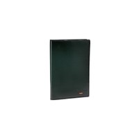Green leather passport case - Santoni - 2