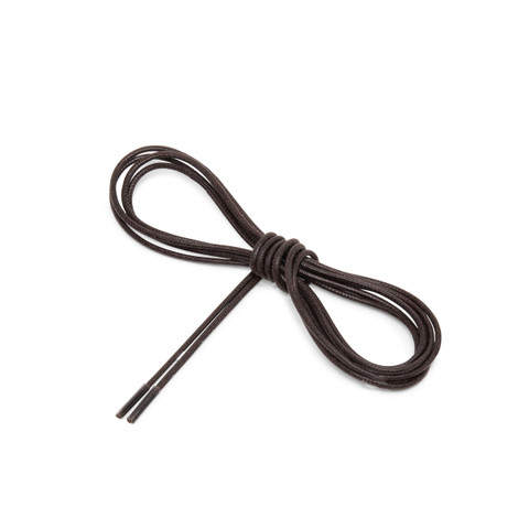 Brown waxed laces - 80 cm - Santoni - 2