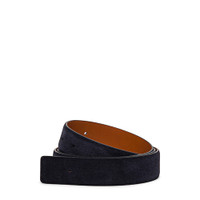 Blue suede belt strap - Santoni - 1
