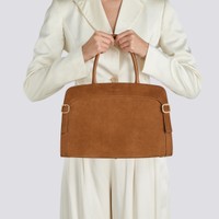 Beige suede handbag - Santoni - 2