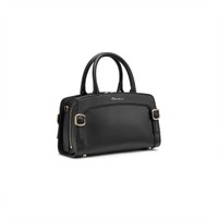 Borsa a mano in pelle nera - Santoni - 2
