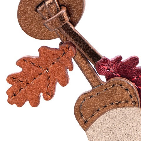 Burgundy leather Santoni Fiaba tassels - Santoni - 2