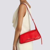 Red leather ThePluto bag - Santoni - 2
