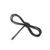 Black waxed laces - 90 cm - Santoni - 2