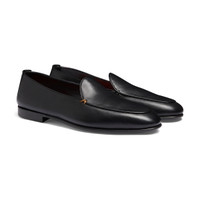 Schwarze Loafer für Herren aus Leder - Santoni - 2
