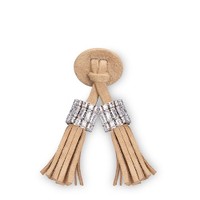Beige suede Santoni Atelier tassels - Santoni - 1