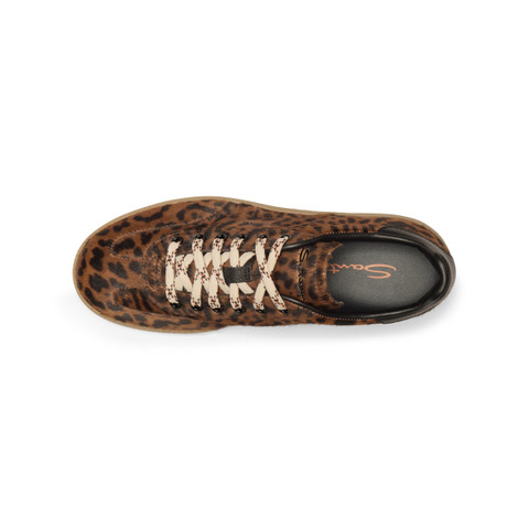 Women's animal-print cavallino DBS Oly sneaker - Santoni - 4