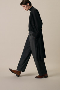 Men's dark brown leather Easy boot - Santoni - editorial