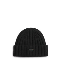 Black cashmere beanie - Santoni - 1