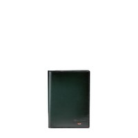 Green leather passport case - Santoni - 1