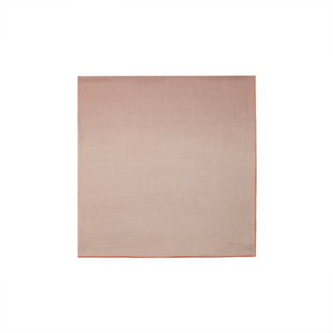 Pink silk scarf - Santoni - 3