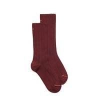 Calzini medi in Filo di Scozia bordeaux - Santoni - 1