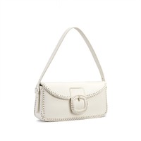 White leather shoulder bag - Santoni - 2