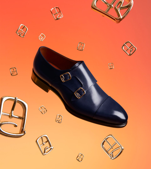 Buckle Monogram - Santoni