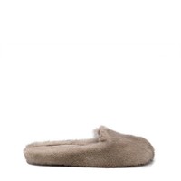 Women's natural mink slipper - Santoni - 1
