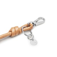 Light brown leather sphere charm - Santoni - 2