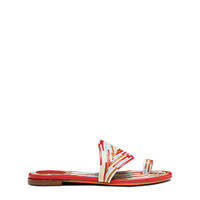 Women's multicolor leather sandal - Santoni - 1