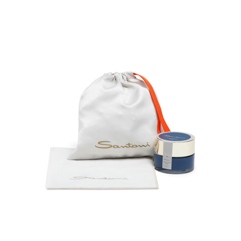 Shoe care kit with cream and polishing cloth - Santoni - 3